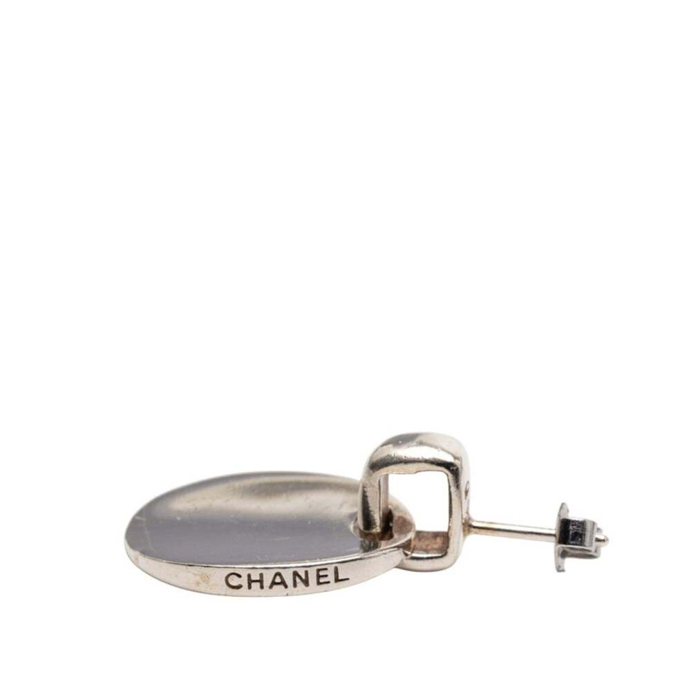 CHANEL Authentic Silver Earrings - Picture 3 of 4